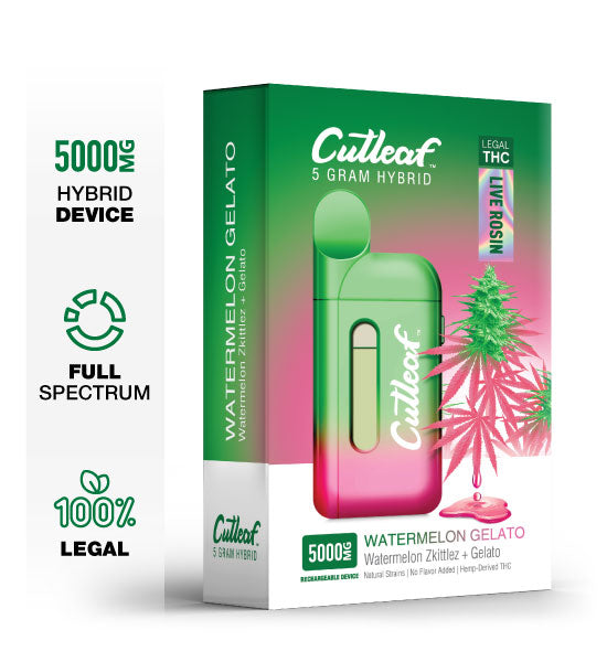 Watermelon Gelato Live Rosin 5000MG Hybrid Device - Indakouch