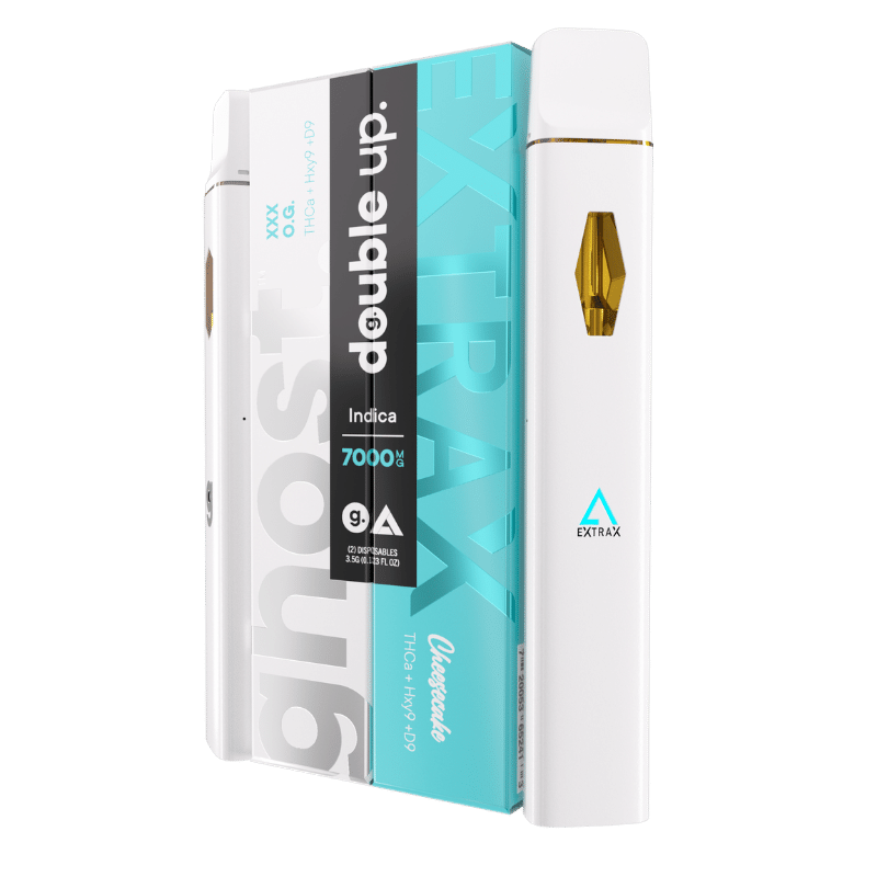 Cheesecake + XXX OG Ghost Extrax Disposables – 2 Pack - Indakouch