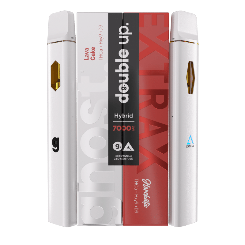 Horchata + Lava Cake Ghost Extrax Disposables – 2 Pack - Indakouch