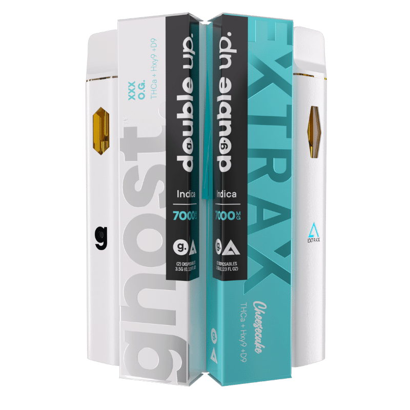 Cheesecake + XXX OG Ghost Extrax Disposables – 2 Pack - Indakouch