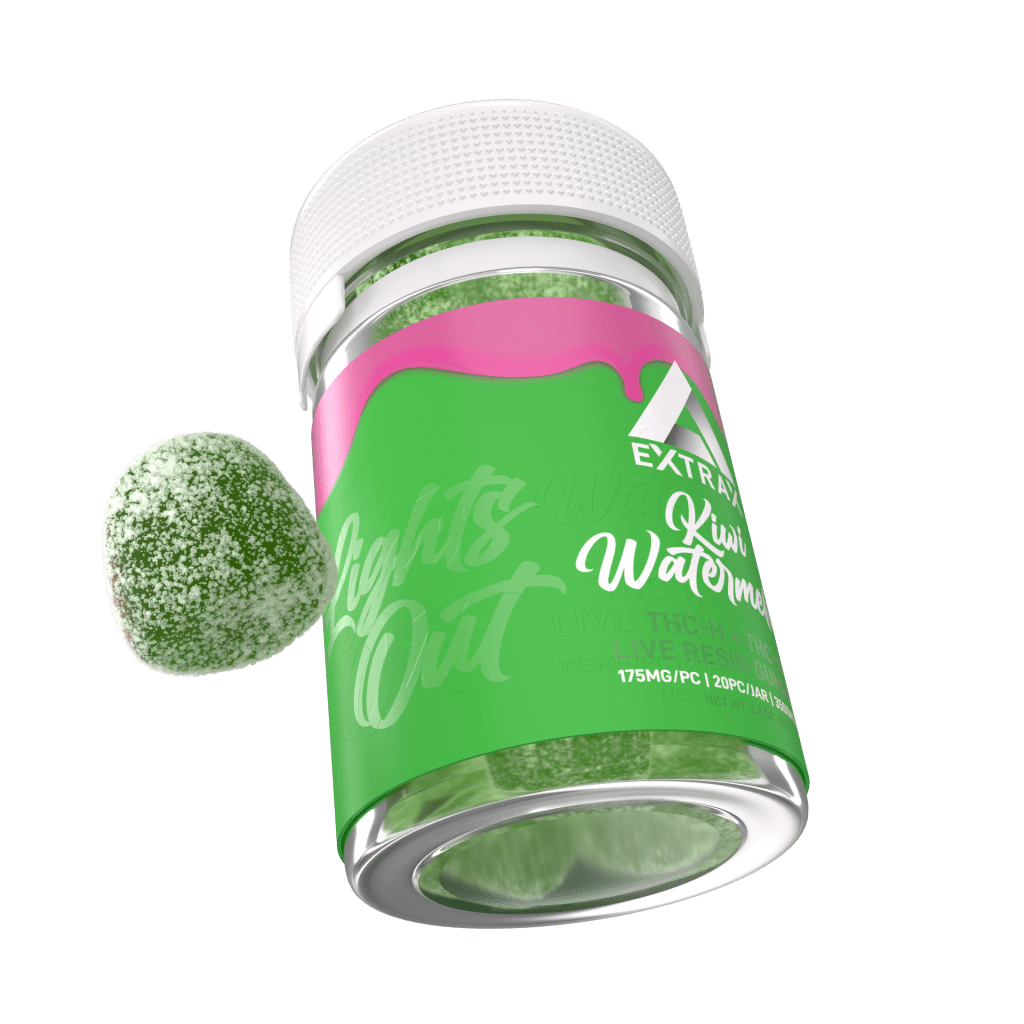 Delta Extrax Kiwi Watermelon THCh THCjd Gummies 3500mg - Indakouch