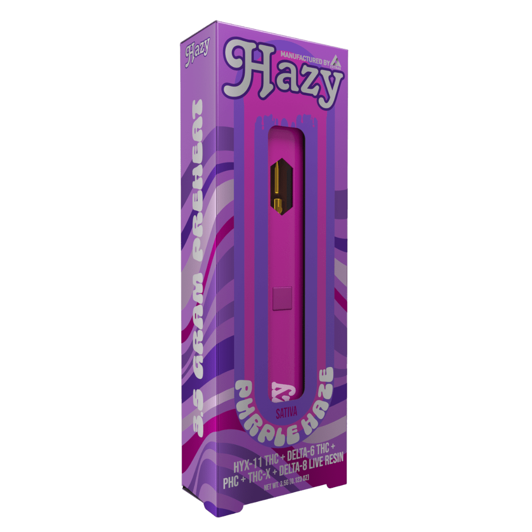 Hazy Etrax Purple Haze Preheat Disposable 3.5G - Indakouch