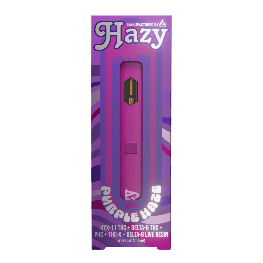 Hazy Etrax Purple Haze Preheat Disposable 3.5G - Indakouch