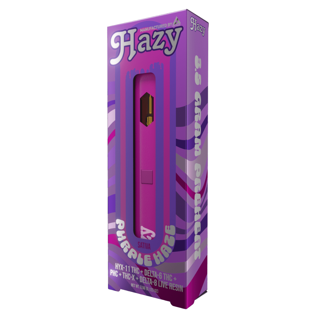 Hazy Etrax Purple Haze Preheat Disposable 3.5G - Indakouch