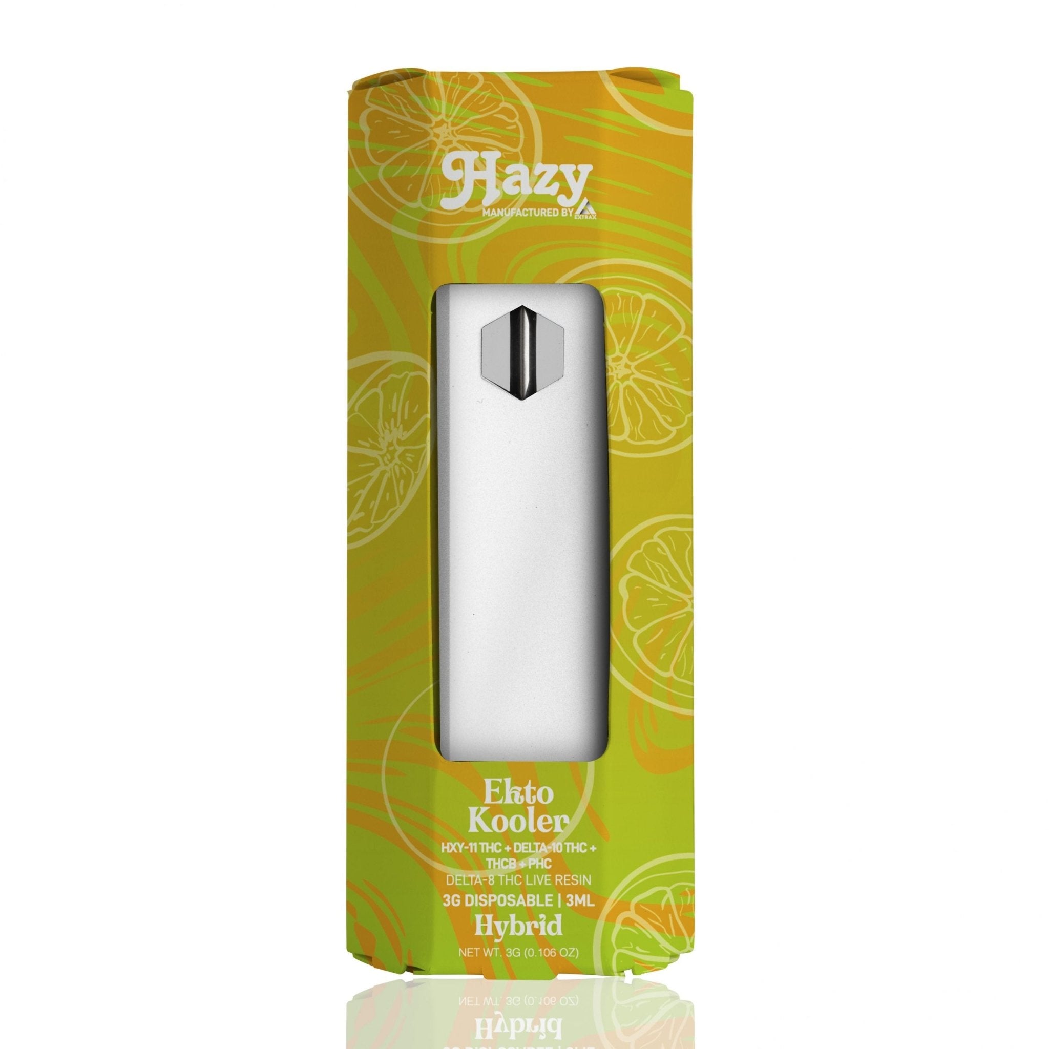 Hazy Extrax Ekto Kooler Disposable Live Resin 3G - Indakouch