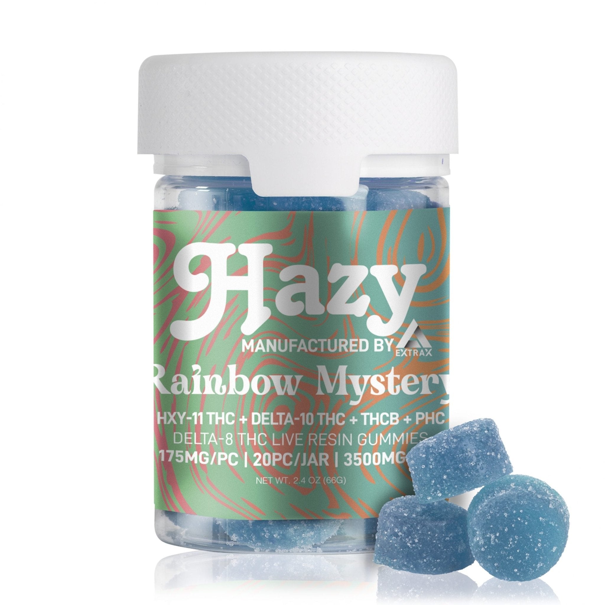 Hazy Extrax Rainbow Mystery Live Resin 3,500mg - Indakouch