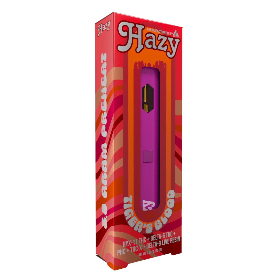 Hazy Extrax Tiger’s Blood Preheat Disposable 3.5G - Indakouch