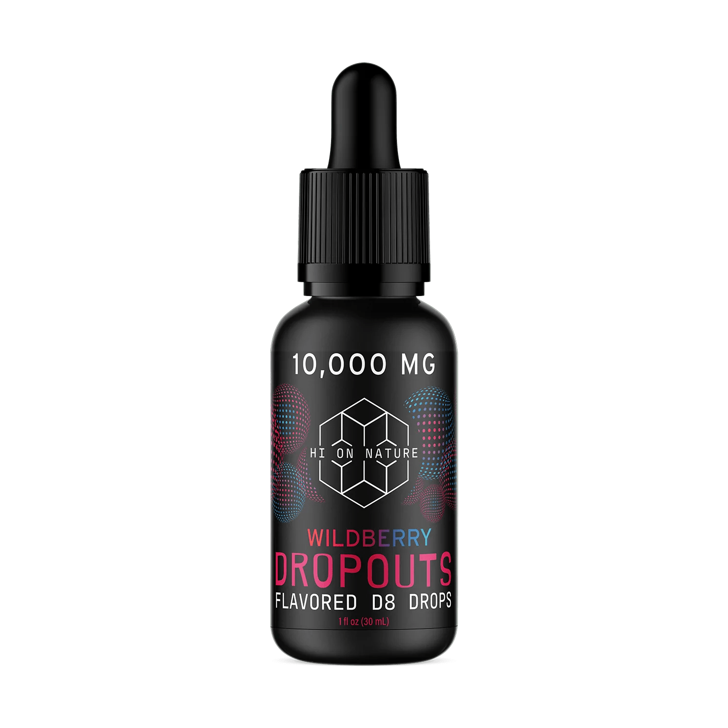 Hi On Nature 10,000mg DELTA 8 DROPOUTS - WILDBERRY - Indakouch