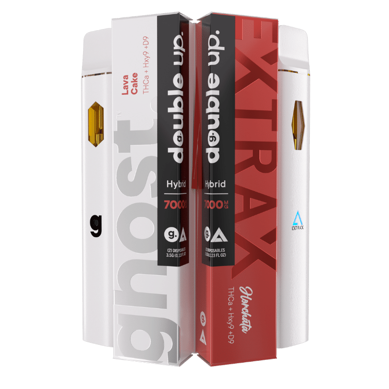 Horchata + Lava Cake Ghost Extrax Disposables – 2 Pack - Indakouch