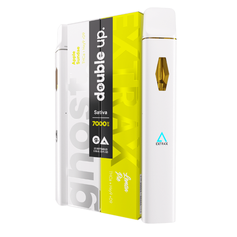 Lemon Pie + Apple Sundae Ghost Extrax Disposables – 2 Pack - Indakouch