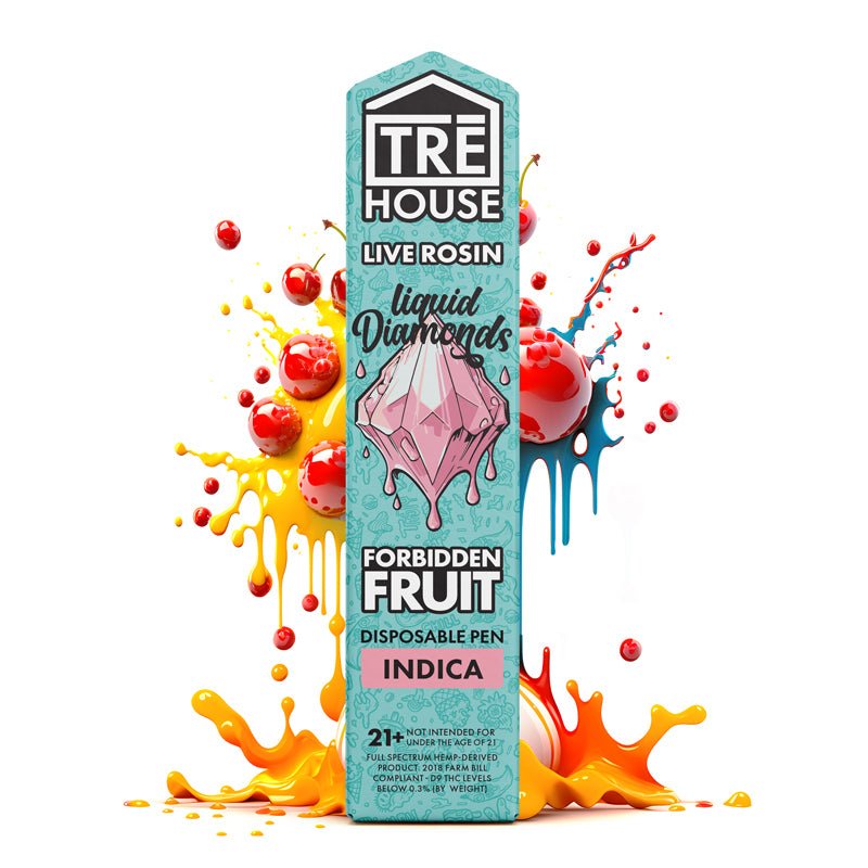 Live Rosin Liquid Diamonds Vape Pen + D8 + D9 + D10 + HHC + THCP – Forbidden Fruit – Indica – 2g - Indakouch