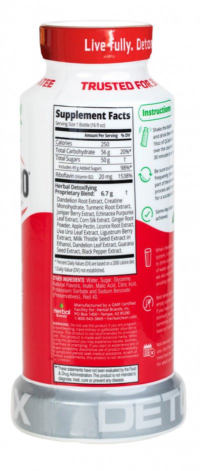 QCarbo 16oz 1 Step Maximum Cleanse - Indakouch