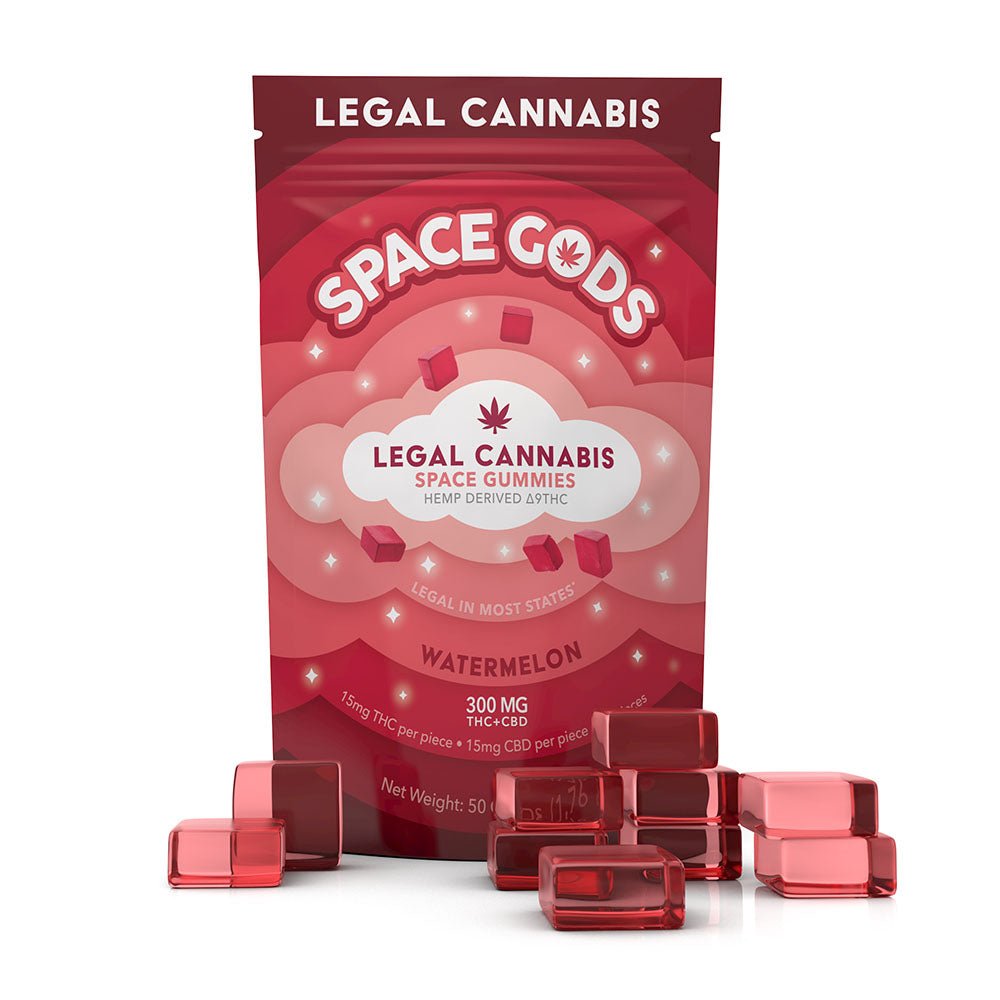 Space Gods Watermelon | THC + CBD – 10pc - Indakouch