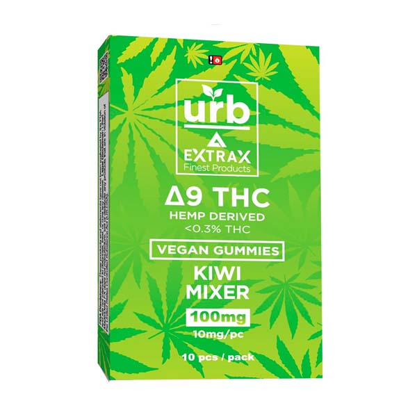 Urb Extrax Delta 9 Gummies | 10 count - Indakouch