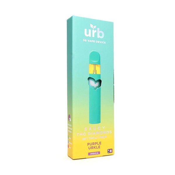 URB Saucy THC Diamonds Disposable | 3g - Indakouch