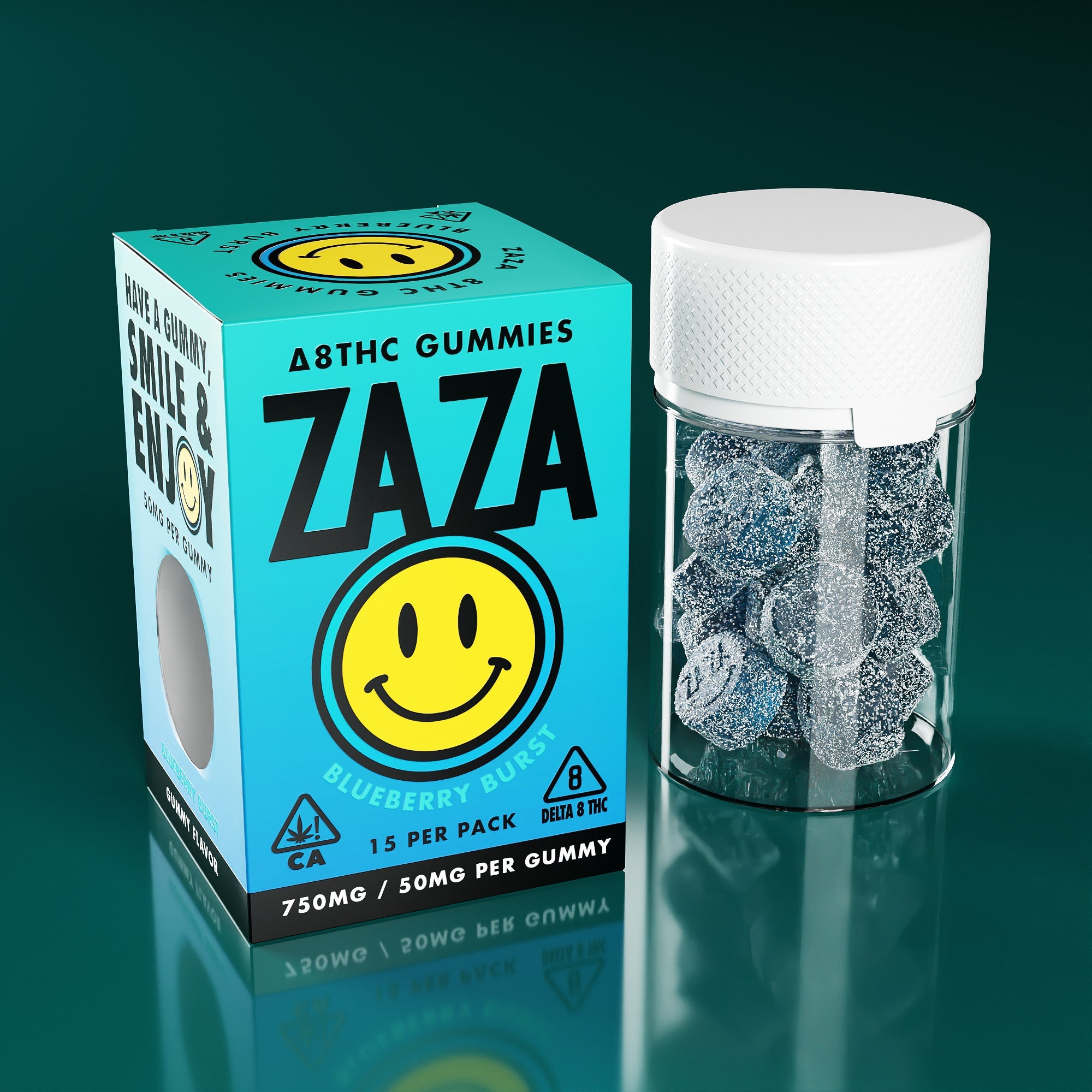 ZAZA Delta - 8 Gummies | 750mg - Indakouch