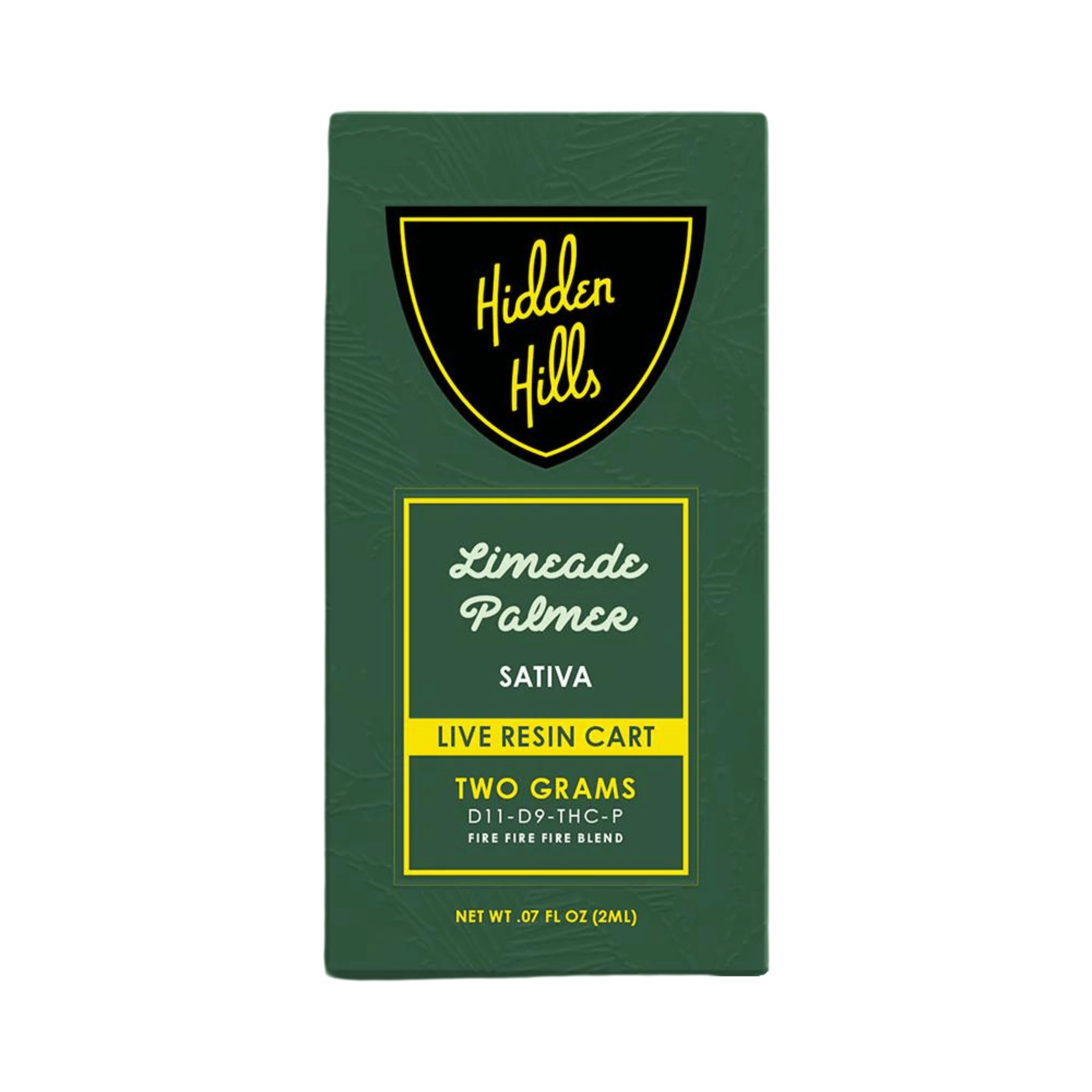 Hidden Hills Limeaid Palmer | Sativa | 2g Cartridge - Indakouch