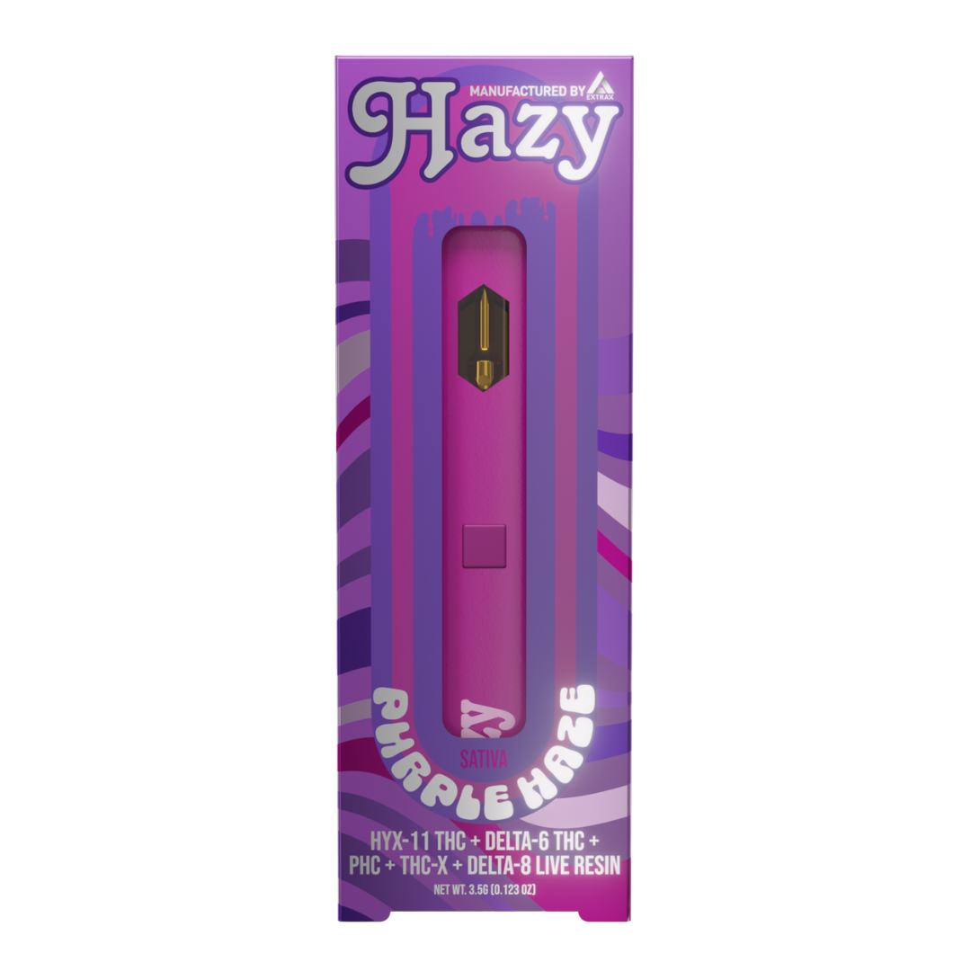 Hazy Etrax Purple Haze Preheat Disposable 3.5G - Indakouch