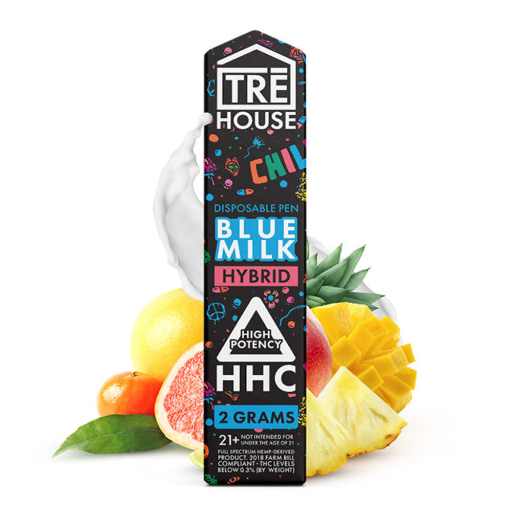 TRE House High Potency HHC 2gm Rechargeable Disposable Vape Pen - Indakouch