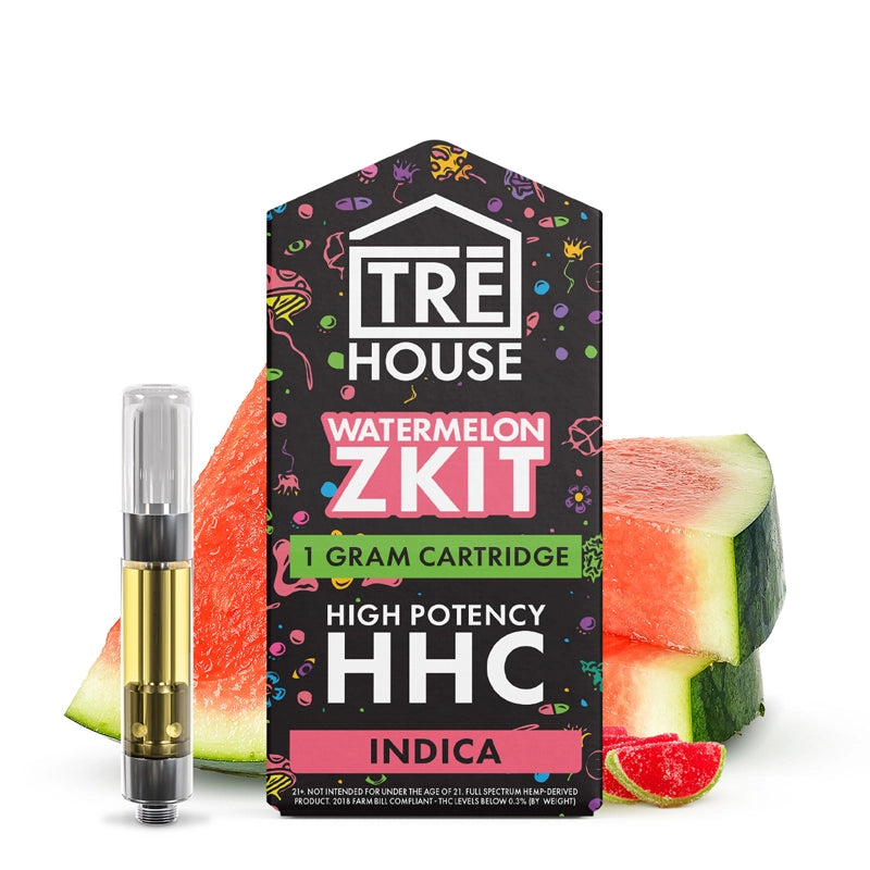 TRE House 1G High Potency HHC Vape Cartridge - Indakouch