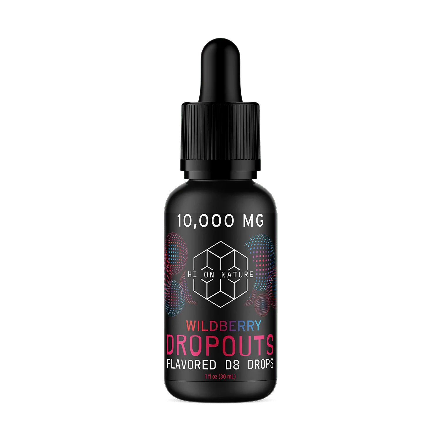 Hi On Nature 10,000mg DELTA 8 DROPOUTS - WILDBERRY - Indakouch