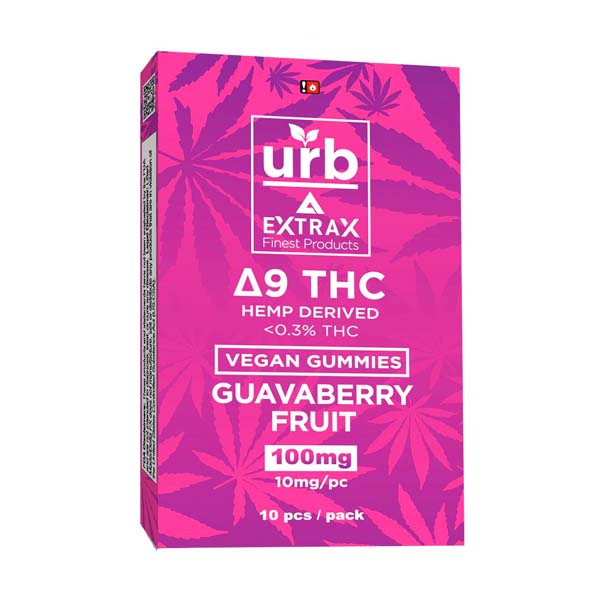 Urb Extrax Delta 9 Gummies | 10 count - Indakouch